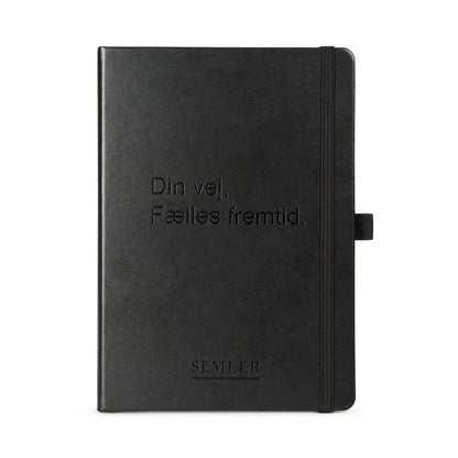 Notesbog tryk m. værdier